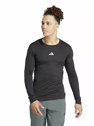 ADIDAS | Camiseta de fitness para hombre Workout | schwarz